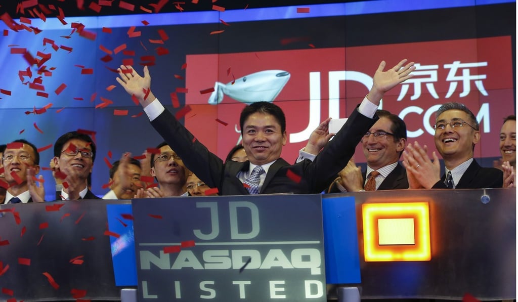 Led by founder Richard Liu, JD.com went public in the US in 2014. (Picture: Reuters)