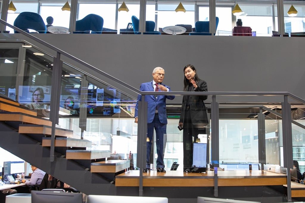 Caption: (from left to right): Sir Martin Sorrell, executive chairman, S4 Capital; Catherine So, chief executive officer, South China Morning Post. Caption: (from left to right): Sir Martin Sorrell, executive chairman, S4 Capital; Catherine So, chief executive officer, South China Morning Post.