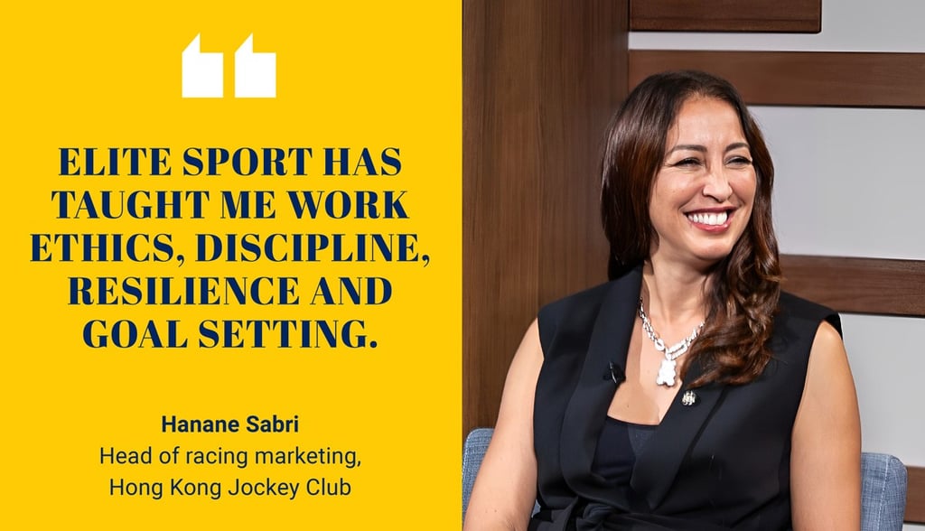Hanane Sabri, head of racing marketing at the Hong Kong Jockey Club (HKJC) Hanane Sabri, head of racing marketing at the Hong Kong Jockey Club (HKJC)