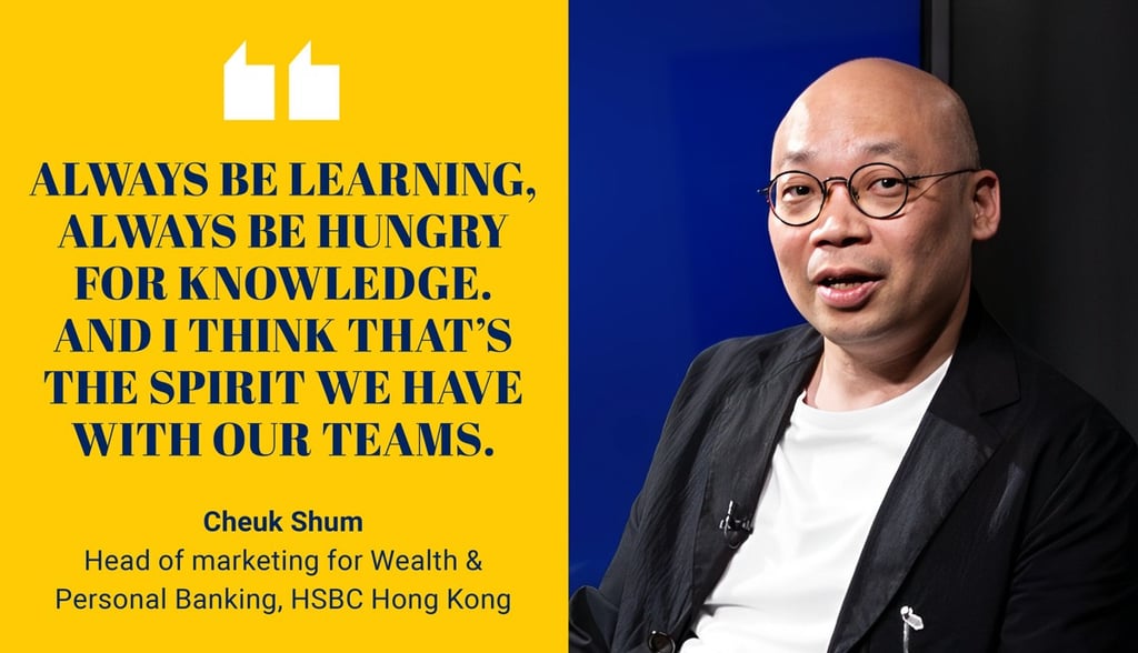 Cheuk Shum, head of marketing for Wealth and Personal Banking, HSBC Hong Kong Cheuk Shum, head of marketing for Wealth and Personal Banking, HSBC Hong Kong