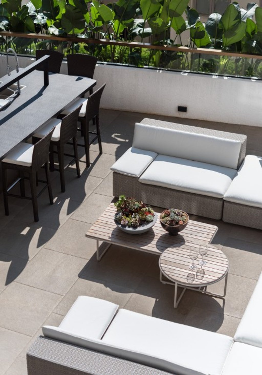 This photo was taken on 8 March 2018 at Duplex on 2nd and 3rd of Flat South of the Development, which has been edited and processed with computerised imaging techniques. The photo and its contents are for reference only and do not constitute any representation or warranty in any form. The furnitures, decor and other items as shown in this photo may not appear in the residential property, or if appear, may not be the same or of comparable quality to those shown in this photo.  Please refer to the Sales Brochure for details of the Development and the fittings, finishes and appliances to be included in the residential units at the Development. Contents in the Sales Brochure shall prevail under all circumstances.