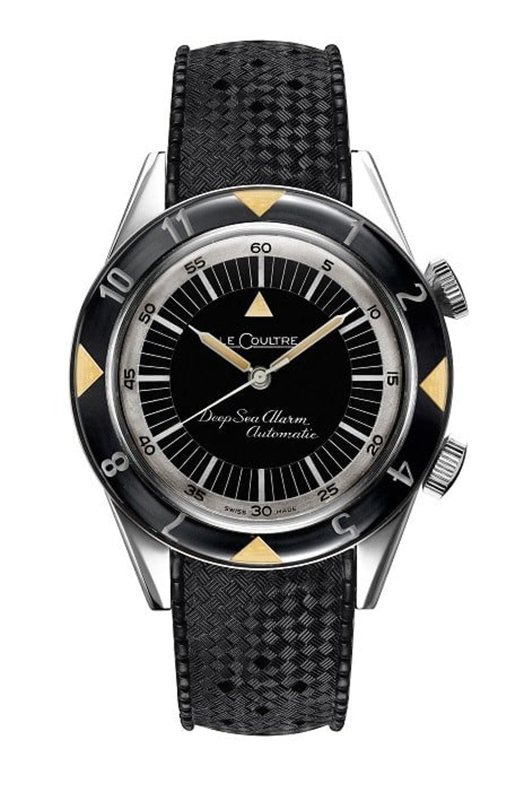 The 1959 Jaeger-LeCoultre Memovox Deep Sea. The 1959 Jaeger-LeCoultre Memovox Deep Sea.