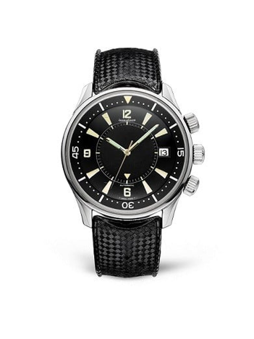 The 1968 iconic Jaeger-LeCoultre Memovox Polaris. The 1968 iconic Jaeger-LeCoultre Memovox Polaris.