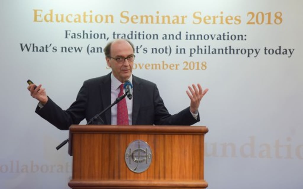 President of The Foundation Center, Bradford K. Smith, speaks on the many global trends shaping the field of philanthropy.