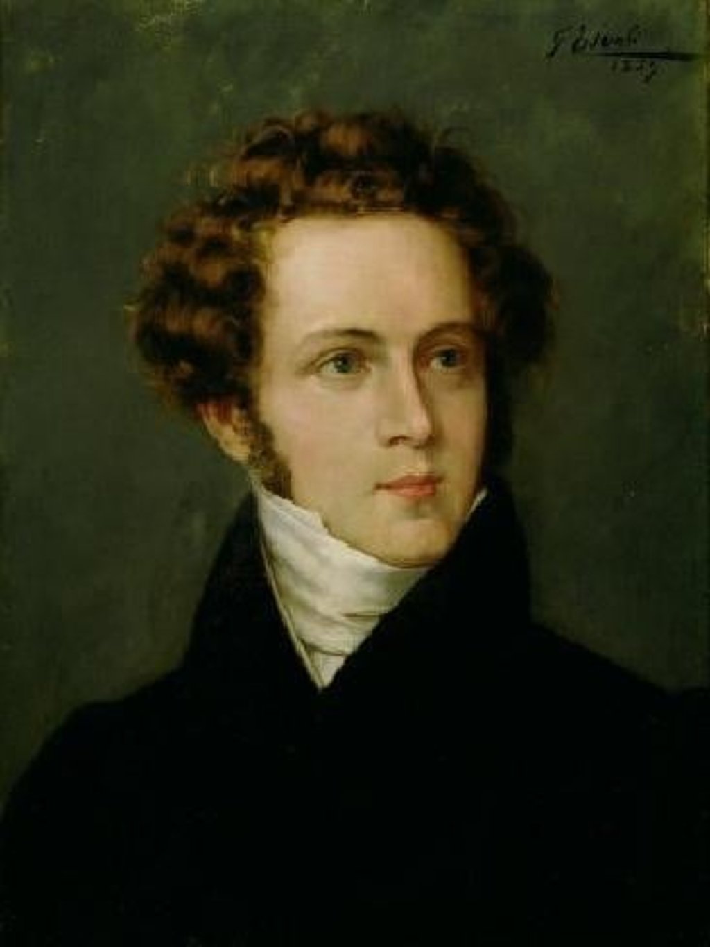 Italian composer Vincenzo Bellini.