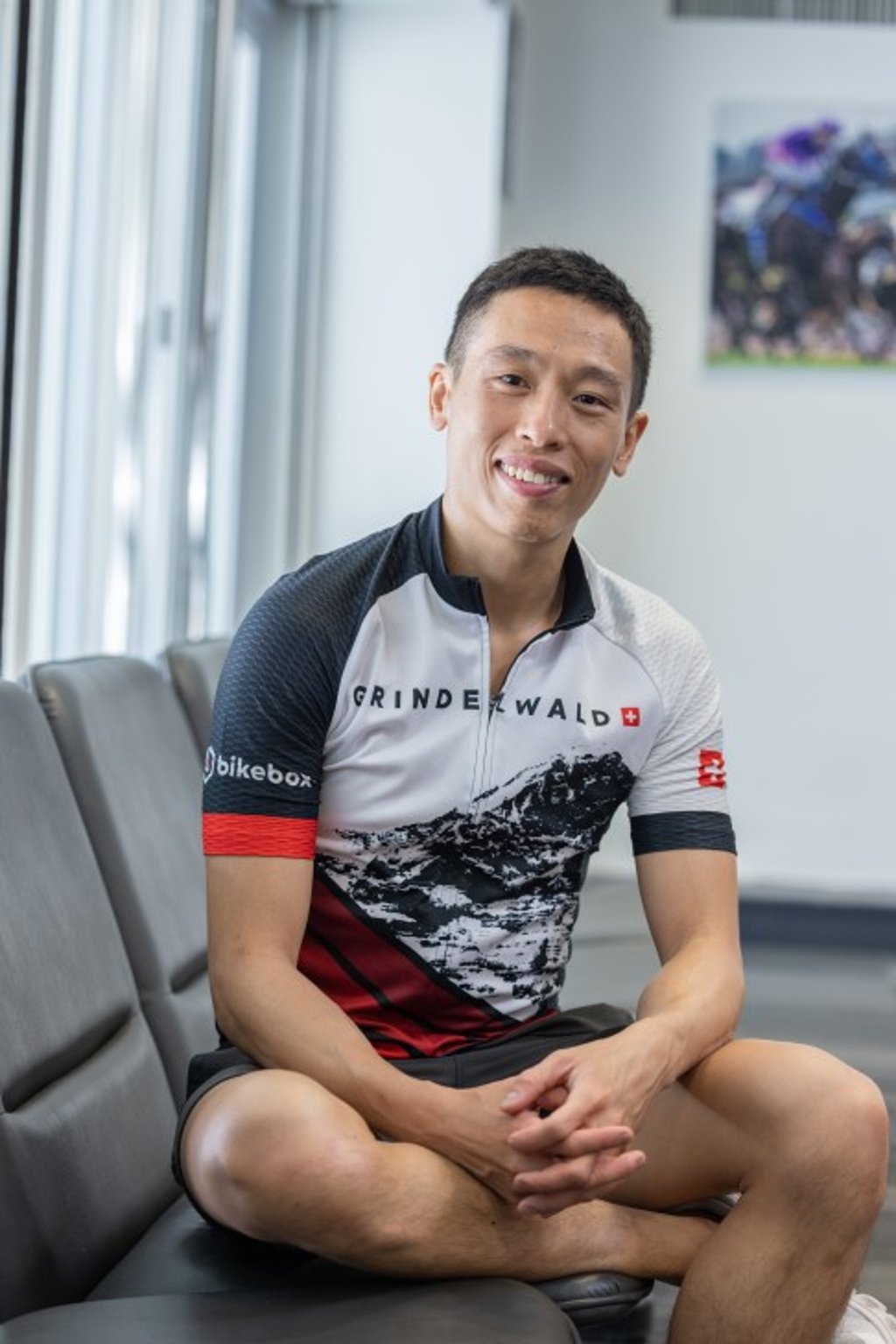 With sheer determination and professional help, Ho was able to slash the initial recovery time estimate from three months to six weeks     .