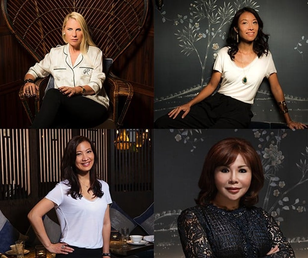 Corina Larpin (Top left), Justine Kwok (Top right), Daphne King (Bottom left) & Katherine Yip Ribeiro (Bottom right)<br />
Corina Larpin (Top left), Justine Kwok (Top right), Daphne King (Bottom left) & Katherine Yip Ribeiro (Bottom right)<br />