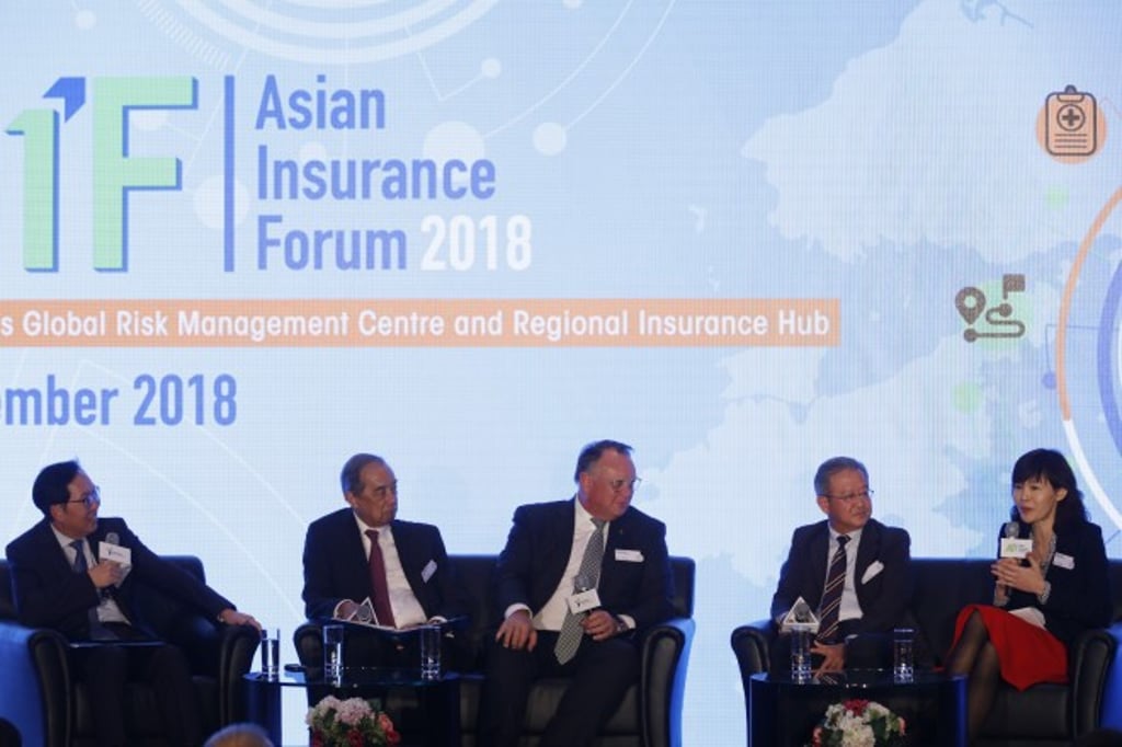 Top executives from four insurance companies headquartered in Hong Kong share their thoughts on the advantages and challenges of doing business in Hong Kong