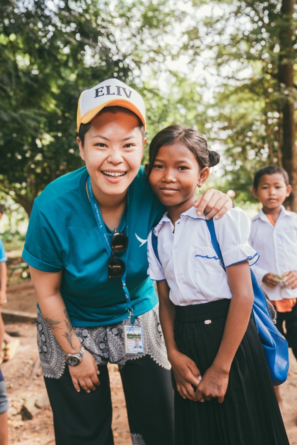 Hong Kong singer-songwriter Eman Lam took part in “World As One”. Hong Kong singer-songwriter Eman Lam took part in “World As One”.