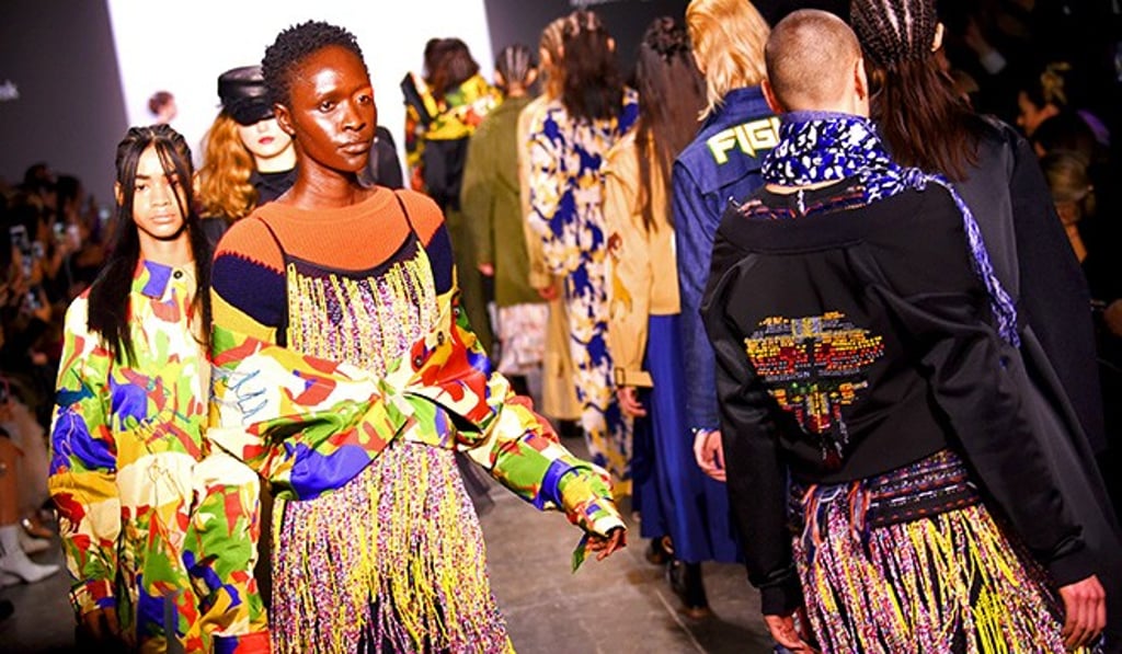 The runway show in New York featured HEAVEN PLEASE+, ANVEGLOSA and 112 mountainyam.