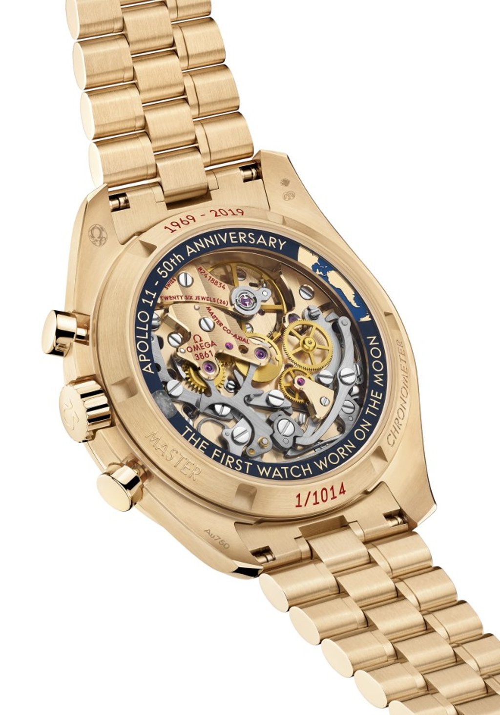 Speedmaster gold apollo 11 hotsell
