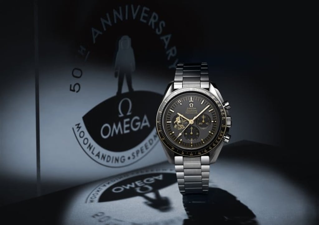 The OMEGA Speedmaster Apollo 11 50th Anniversary Limited Edition in Stainless Steel.