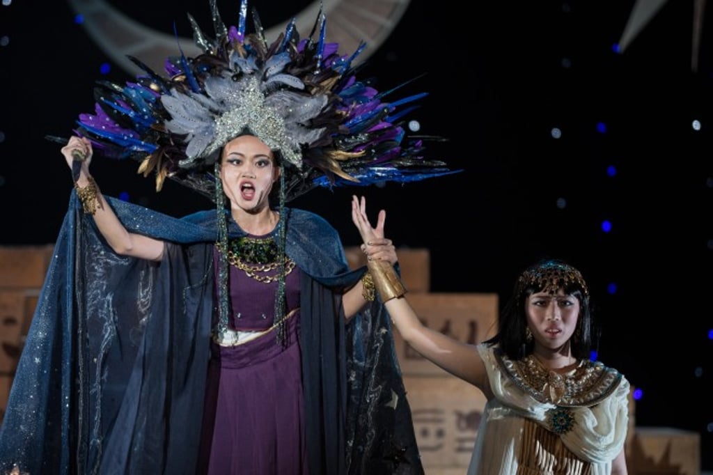 Musica Viva’s 2019 production of Mozart’s The Magic Flute. Musica Viva’s 2019 production of Mozart’s The Magic Flute.