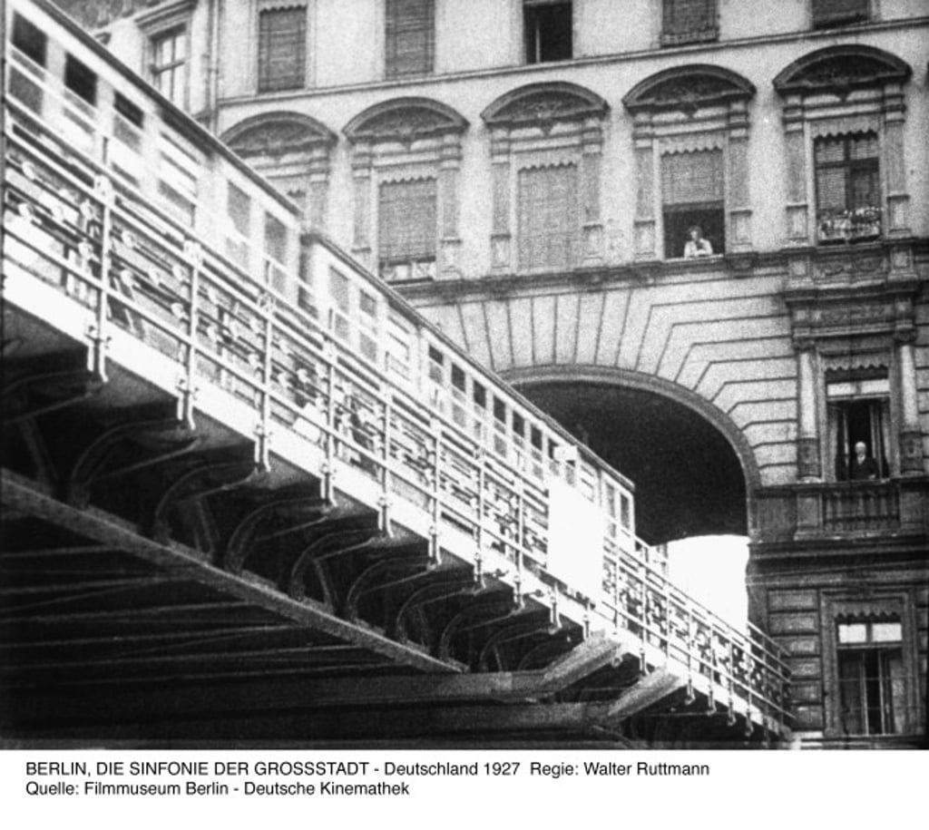 Walter Ruttmann’s Berlin: Symphony of a Great City (1927) is a cinematic journey to Berlin’s past.