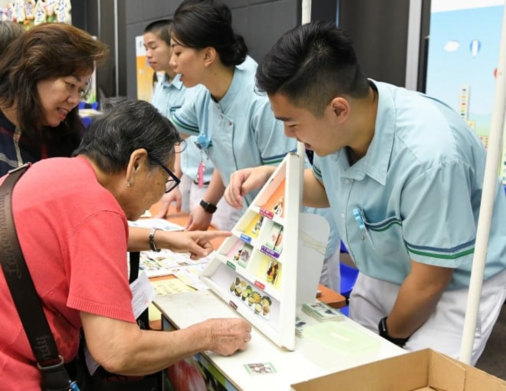 One of the community events held under the Jockey Club Community Healthcare Education Programme is the Community Healthcare Day, featuring game booths and simple health check stations to promote health awareness. One of the community events held under the Jockey Club Community Healthcare Education Programme is the Community Healthcare Day, featuring game booths and simple health check stations to promote health awareness.