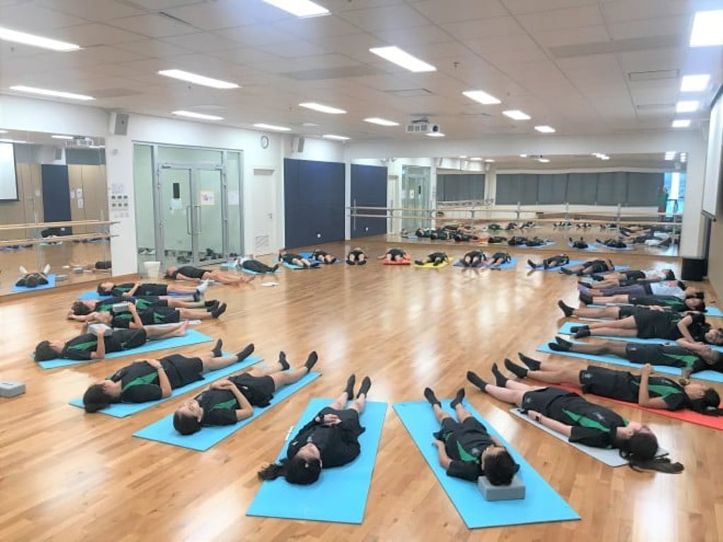 Malvern students regularly practice mindfulness yoga and meditation.