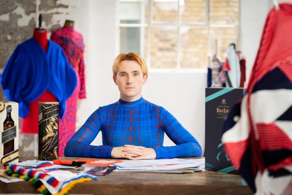 Avant-garde fashion designer Richard Malone partners with Johnnie Walker for their crossover limited edition gift sets