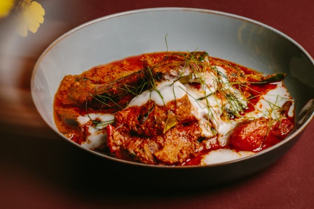 Penang curry of beef with Thai basil