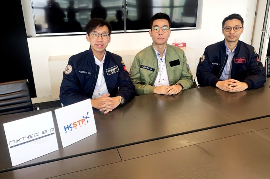 Aerosim is one of the participating start-ups of NxTEC 2.0. Branden Poon (Right), the company’s Executive Director has hired two interns, Gary Chan and Brian Wong through the programme.