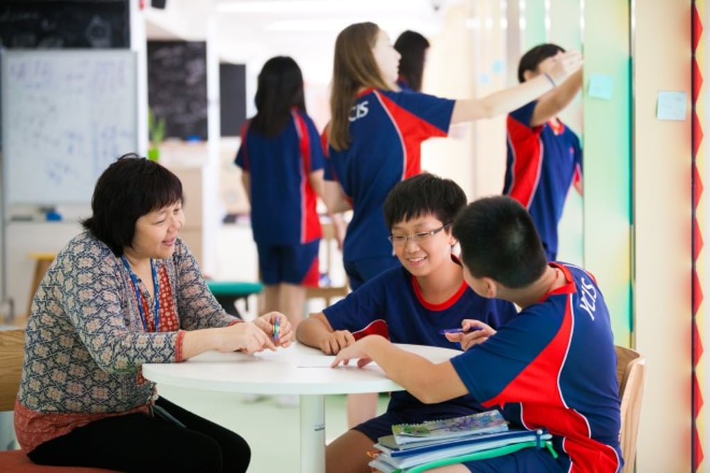 Collaborative learning is an integral part of the YCIS curriculum