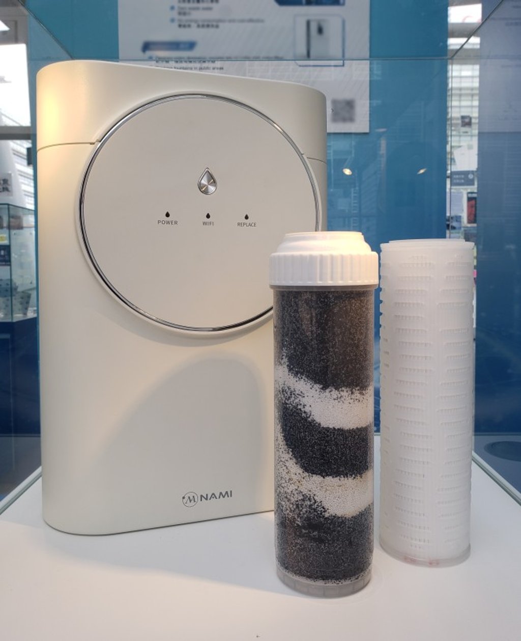 The Zero Waste Compact Water Dispenser for domestic use offers outstanding performance in pollutant removal.