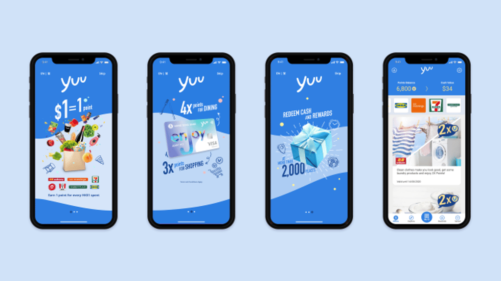 The newly launched yuu rewards club app covers a vast network of 10 household brands and 2,000 outlets under the Dairy Farm Group.