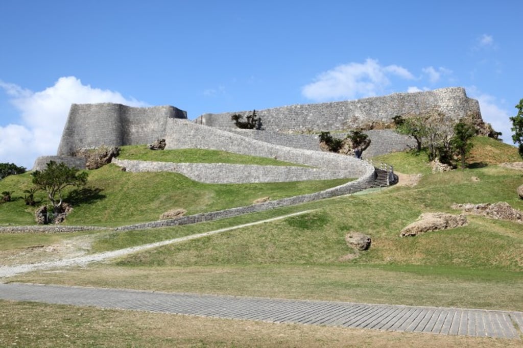 The Katsuren Castle Ruins are among a collection of Gusuku Sites and Related Properties of the Kingdom of Ryukyu that have been designated as a UNESCO World Heritage Site ©️OCVB