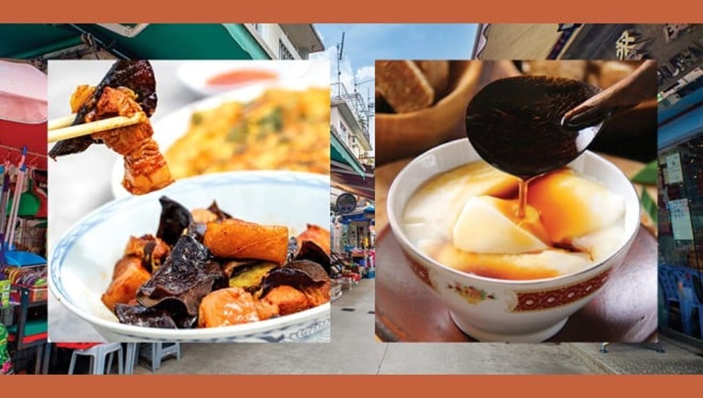 Traditional dishes reflect diversity and the chef’s own sense of place.