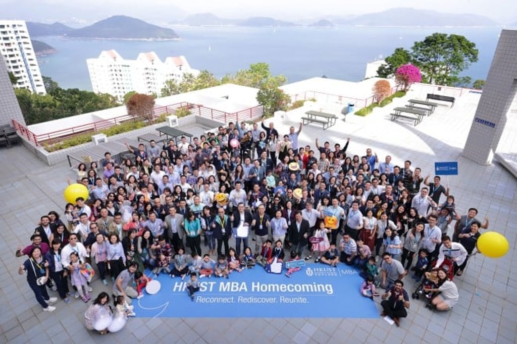 An HKUST MBA Homecoming event brings together alumni from different graduation years for a fun and knowledge-filled day on the main campus. An HKUST MBA Homecoming event brings together alumni from different graduation years for a fun and knowledge-filled day on the main campus.