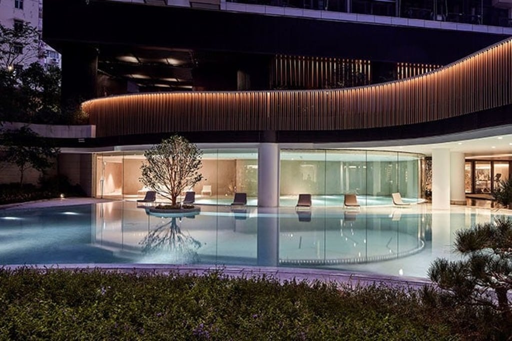 The design of the Fleur Pavilion^ clubhouse was inspired by a Japanese “chashitsu” tea room. +