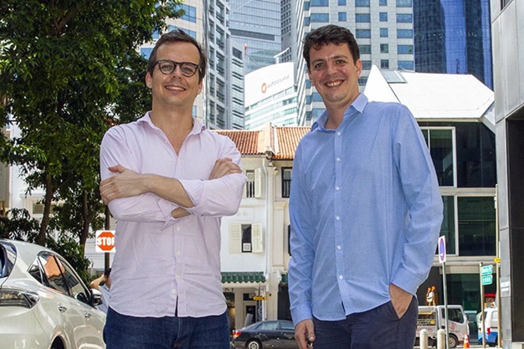 Sleek founders Julien Labruyere (right) and Adrien Barthel (left)