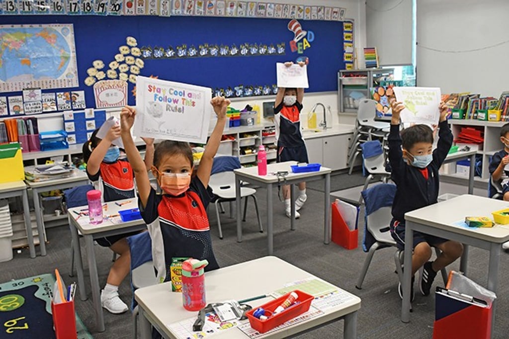 On Global Be Well Day, students focused on wellbeing and participated in a range of activities including mindfulness, drawing, exercises, yoga, and tai chi.