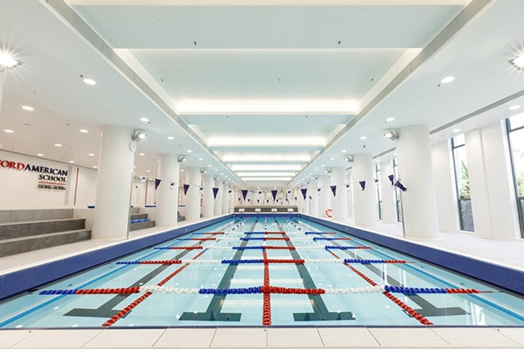 Stamford’s 25 m heated swimming pool.