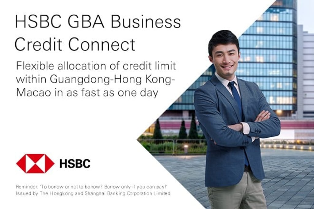 HSBC GBA Business Credit Connect provides flexible allocation of credit limit within the GBA in as fast as one business day. HSBC GBA Business Credit Connect provides flexible allocation of credit limit within the GBA in as fast as one business day.