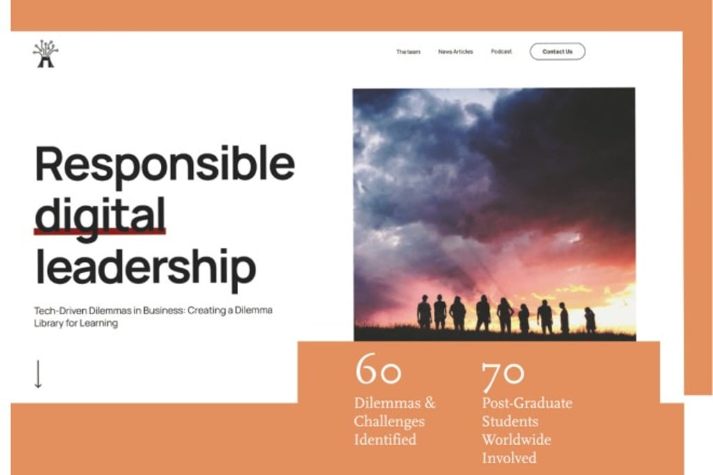 Responsible digital leadership is about culture and learning-Søren Jørgensen, Director of the Responsible Digital Leadership Project.