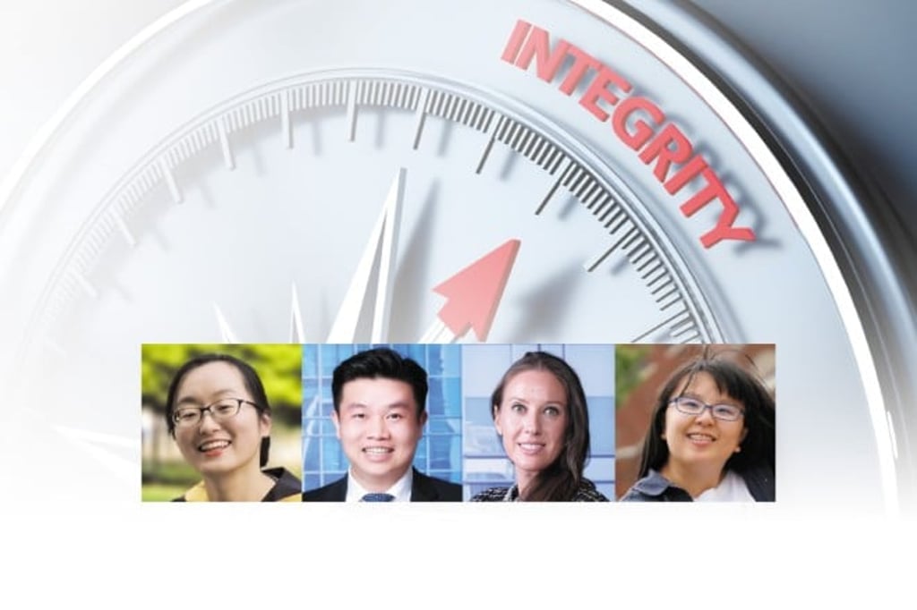 HKUST students share their experiences of participating in the Responsible Digital Leadership Project.