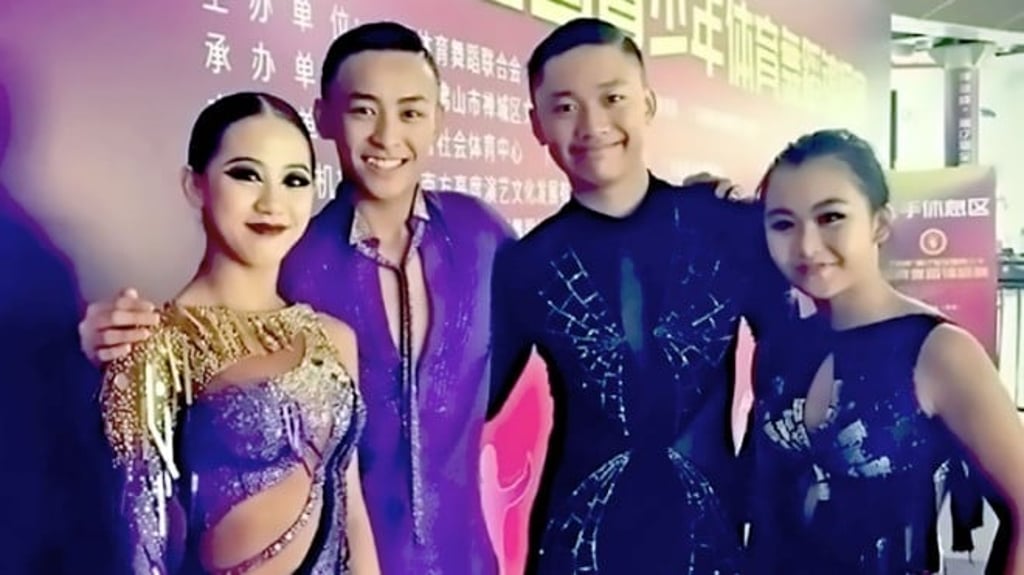Wong (second on the right) has been a Latin dancer since the age of six. While he will continue to represent Hong Kong on the dancefloor, he has a long list of things he wants to accomplish in the next four years of university.