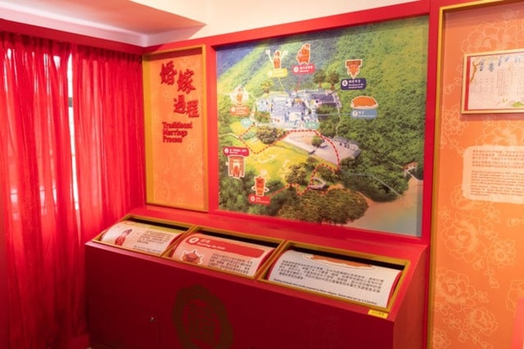 The Story Room preserves old-time marriage rituals such as matchmaking, weddings, banquet cuisines, etc.