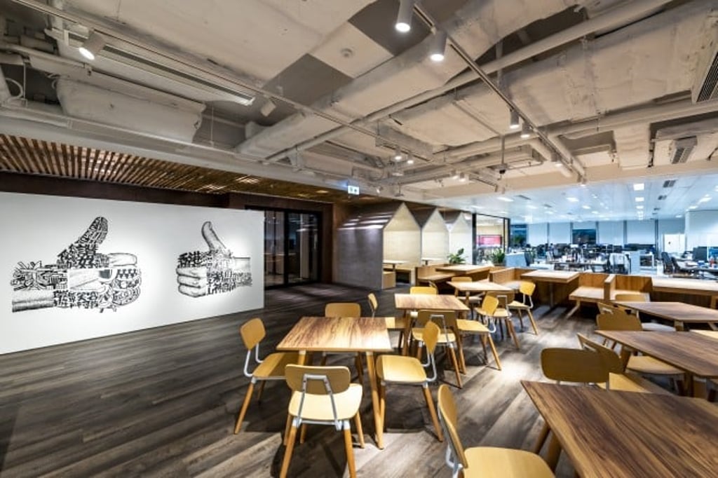 DBS Hong Kong’s office space has been transformed into ‘JoySpace’ to promote collaboration.