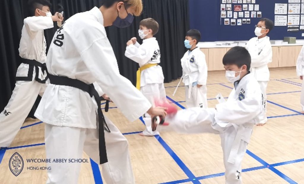 Taekwondo is one of many ECA options pupils can choose from
