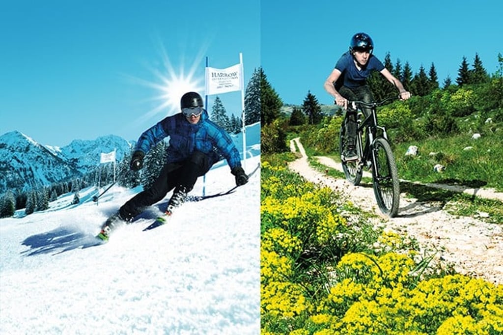 The new campus provides a wide range of indoor and outdoor extracurricular activities in the green and white seasons.