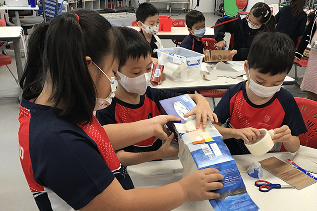 Collaborative projects allow students to communicate and inquire as IB learners. Collaborative projects allow students to communicate and inquire as IB learners.