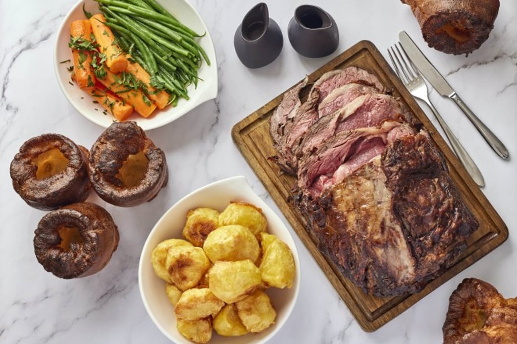 ALTO’s Weekend Brunch Menu featuring Classic British Roast Beef