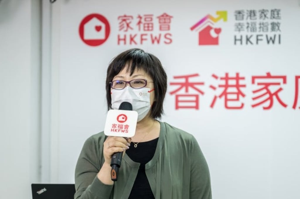 Chief Executive of HKFWS, Amarantha Yip.