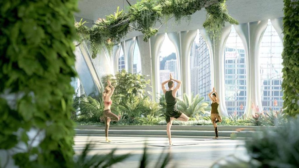 Tenants and their employees can take care of their wellness while pursuing their sustainability goals at The Henderson. (Rendering by Cosmoscube) Tenants and their employees can take care of their wellness while pursuing their sustainability goals at The Henderson. (Rendering by Cosmoscube)