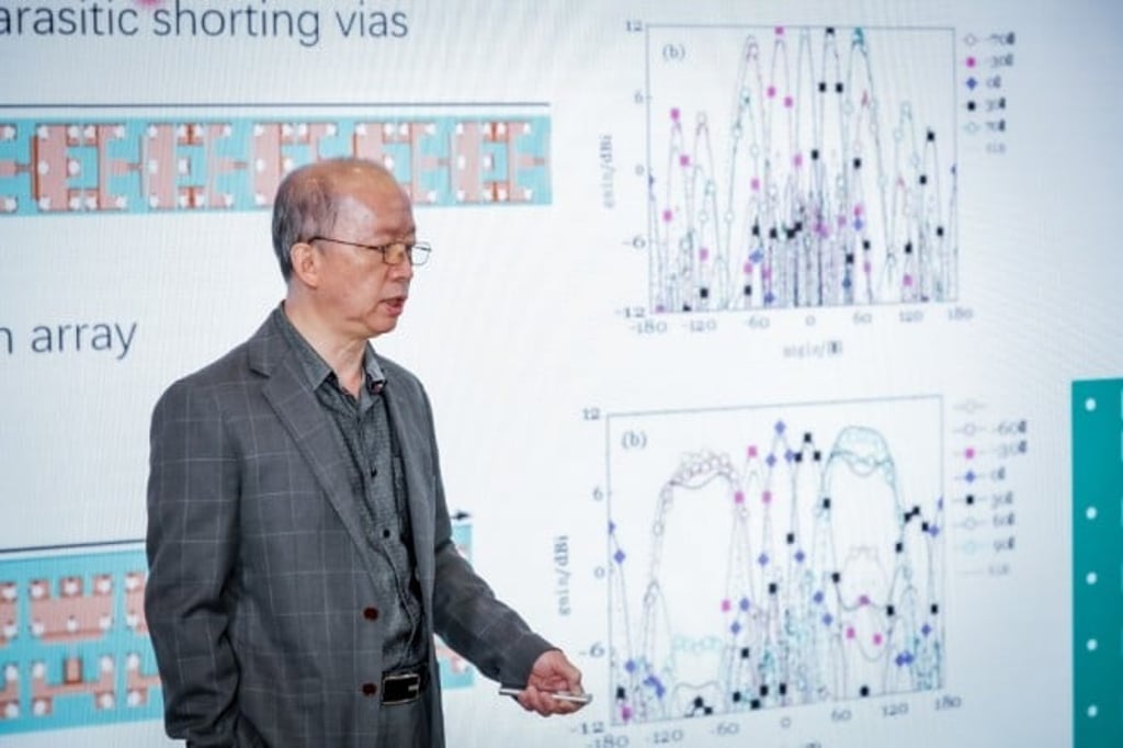 Professor Kwai Man Luk, Chair Professor of the Department of Electrical Engineering, CityU.