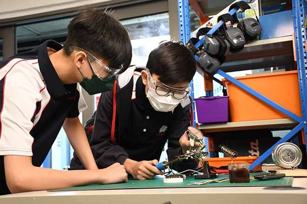 IB students develop a deeper understanding of the subject through different hands-on activities and experiential learning.