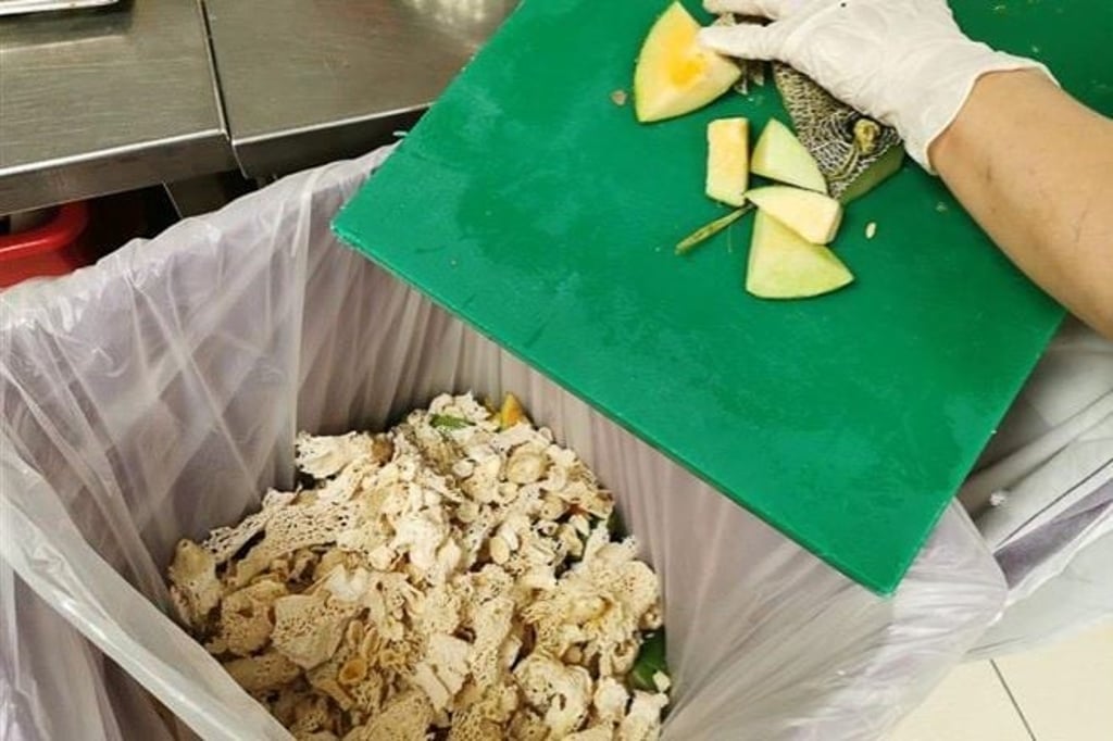 Food waste from The Ritz-Carlton, Hong Kong, are sorted and sent to O-Park, an organic resources recovery center on Lantau, where they will be converted into biogas or compost Food waste from The Ritz-Carlton, Hong Kong, are sorted and sent to O-Park, an organic resources recovery center on Lantau, where they will be converted into biogas or compost