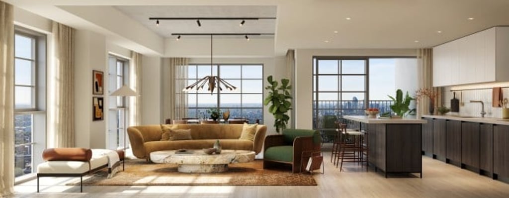 Industrial-style apartments at The Founding reflect a new level of contemporary sophistication. Industrial-style apartments at The Founding reflect a new level of contemporary sophistication.