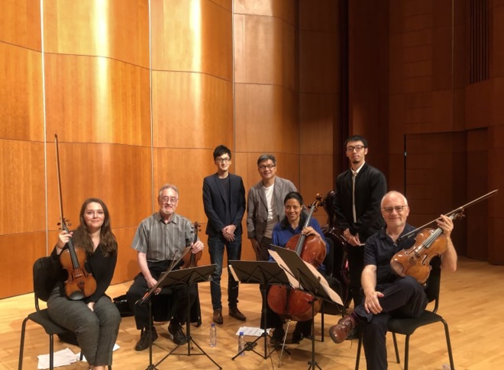 At HKU MUSE, a knowledge exchange between the Juilliard String Quartet and HKU composers. © HKU MUSE At HKU MUSE, a knowledge exchange between the Juilliard String Quartet and HKU composers. © HKU MUSE